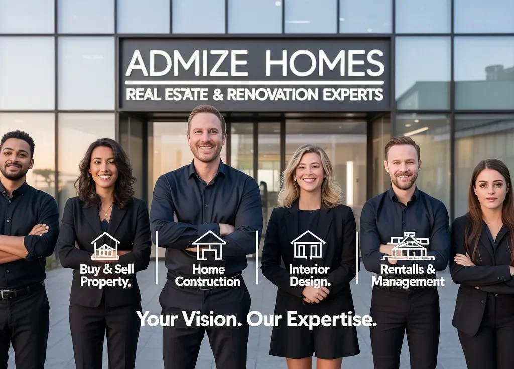 modern real estate and home renovation team